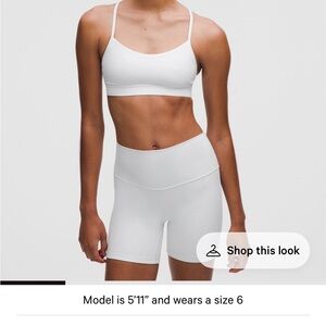 Lululemon Athletica Y Flow Nulu Bra
